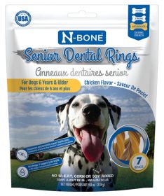 N-Bone Senior Dental Rings Chicken Flavor (Option: 7 count N-Bone Senior Dental Rings Chicken Flavor)