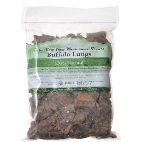 Papa Bow Wow Buffalo Lungs Dog Treats (Option: 4 lb (4 x 1 lb) Papa Bow Wow Buffalo Lungs Dog Treats)