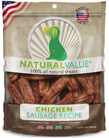 Loving Pets Natural Value Chicken Sausages (Option: 13 oz Loving Pets Natural Value Chicken Sausages)