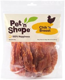 Pet n Shape Chik n Breast Natural Chicken Dog Treats (Option: 16 oz Pet n Shape Chik n Breast Natural Chicken Dog Treats)