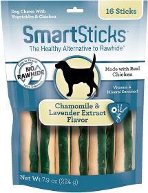 SmartBones Calming Care Sticks with Chicken (Option: 96 count (6 x 16 ct) SmartBones Calming Care Sticks with Chicken)