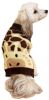 Fashion Pet Giraffe Dog Sweater Brown