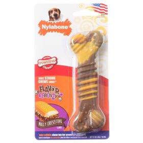 Nylabone Dura Chew Flavor Frenzy Chew Philly Cheesesteak Flavor (Option: Wolf - 5 count Nylabone Dura Chew Flavor Frenzy Chew Philly Cheesesteak Flavor)